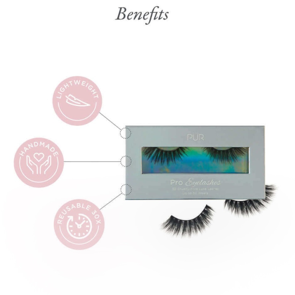 Pur Pro Eyelashes Socialite False Lashes - Picture 3 of 5